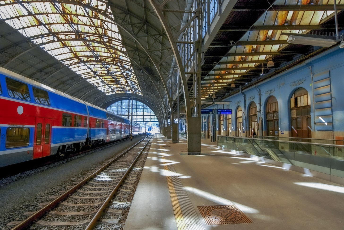 Met de trein naar Praag